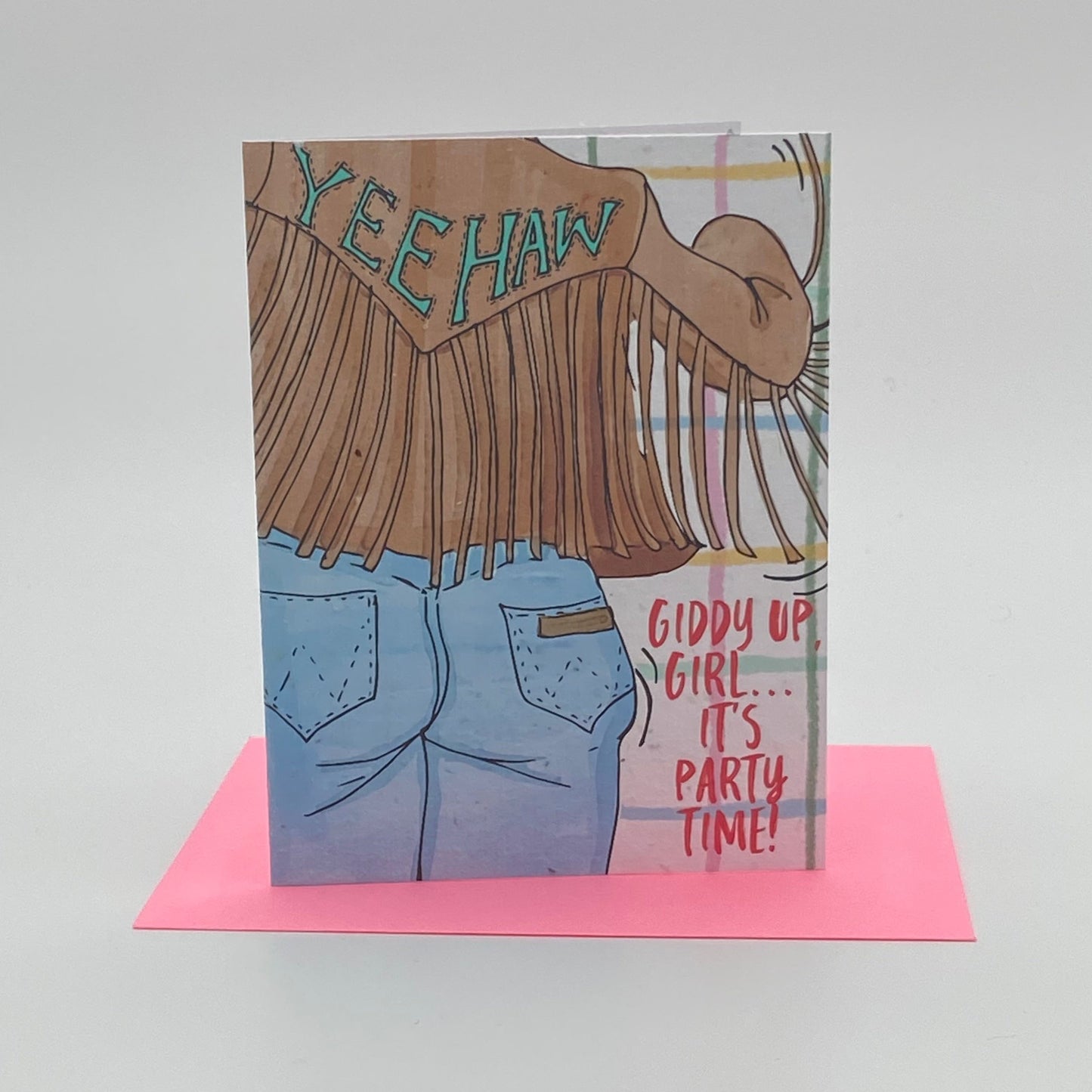 Wildflower seed card - YeeHaw Party
