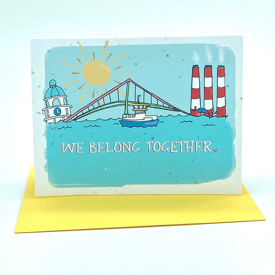 Wildflower seed card - We Belong Together