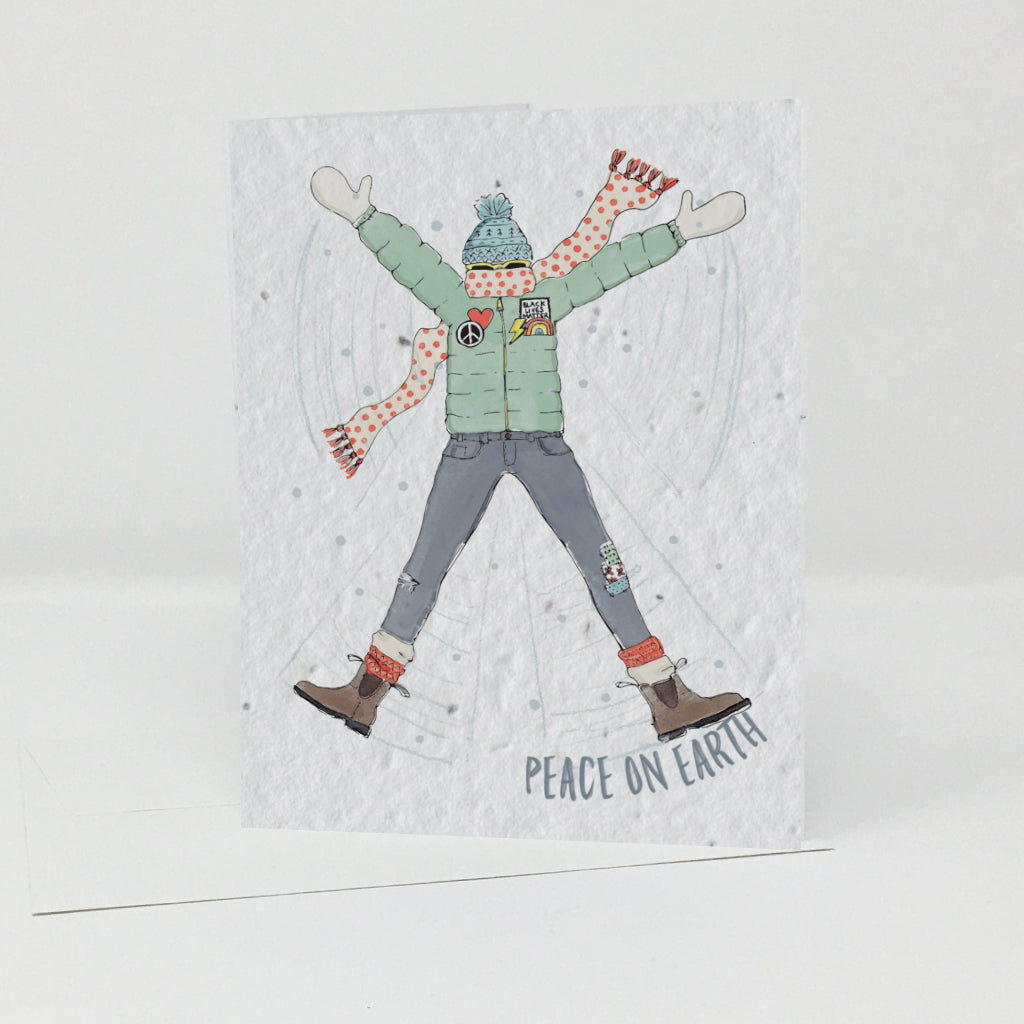 Wildflower seed card - Peace