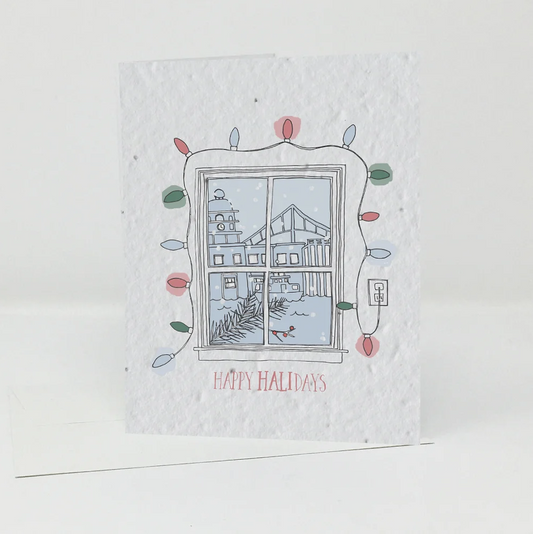 Wildflower seed card - Happy Halidays (HALIFAX)