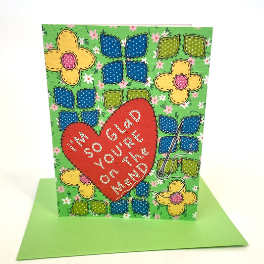 Wildflower seed card - On the Mend