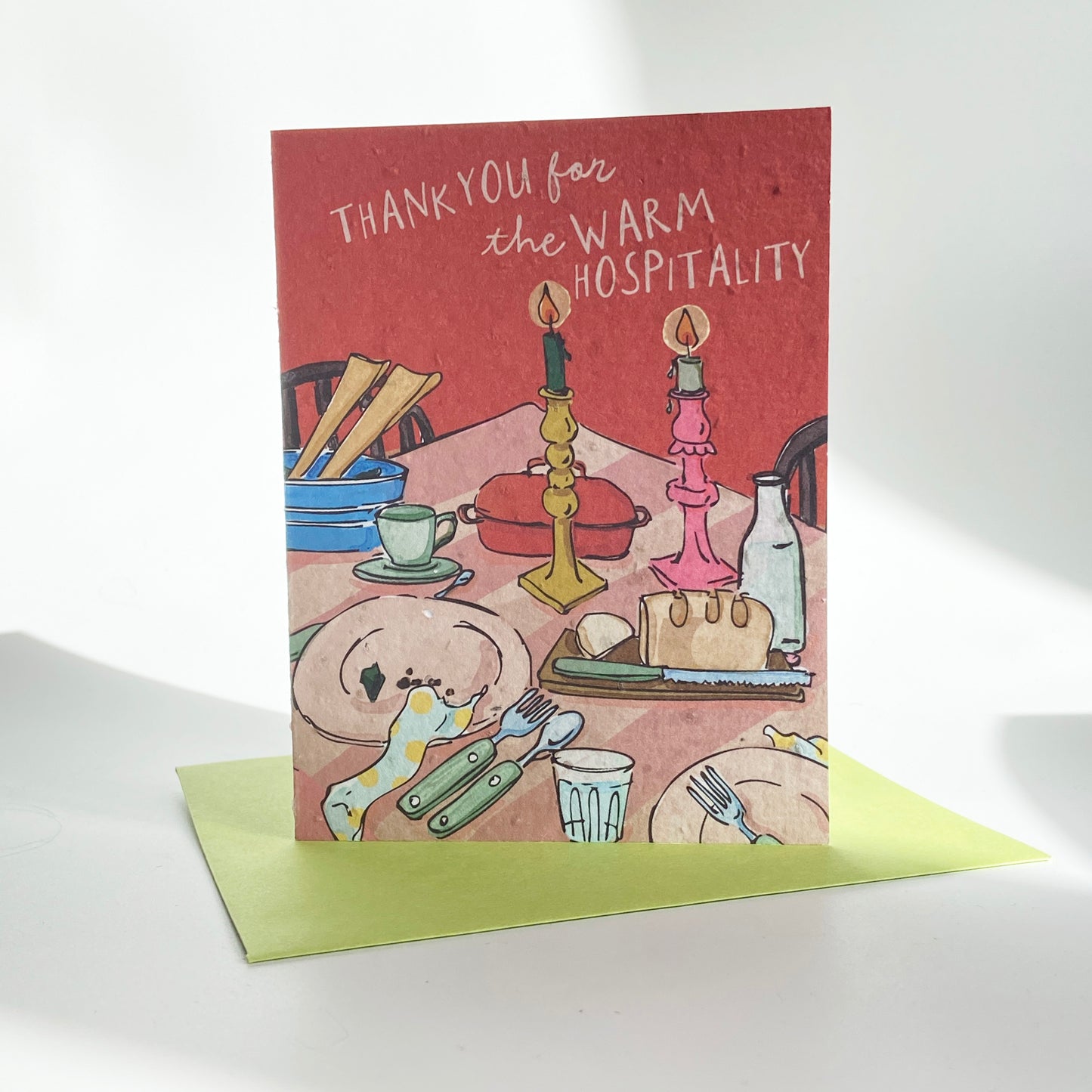 Wildflower seed card - Warm Hospitality