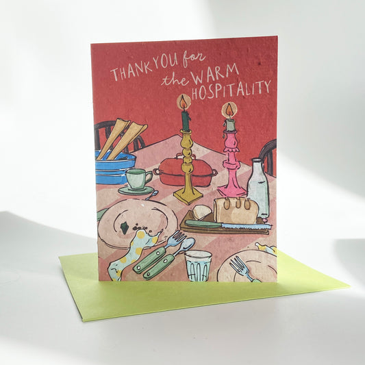 Wildflower seed card - Warm Hospitality